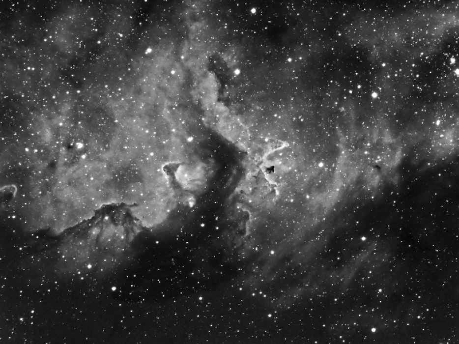 IC 1871 part of the Soul Nebula 7,500 light years away in Cassiopeia.