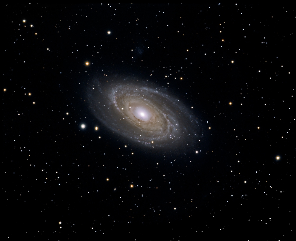 M81 Bodes Galaxy 12 million light years away