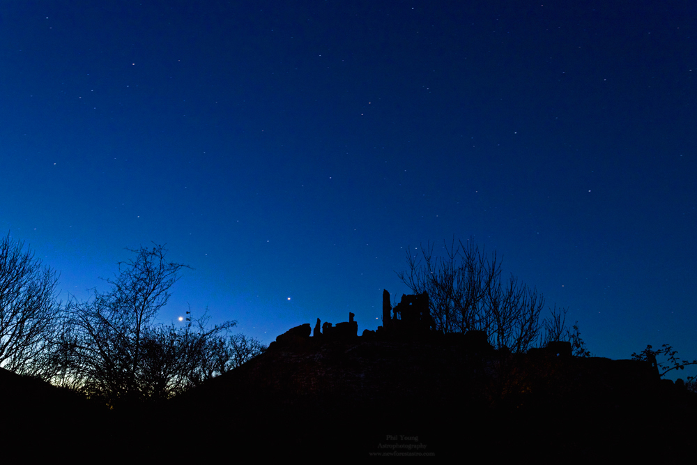 NFA 32 Silhouette Corfe Castle.