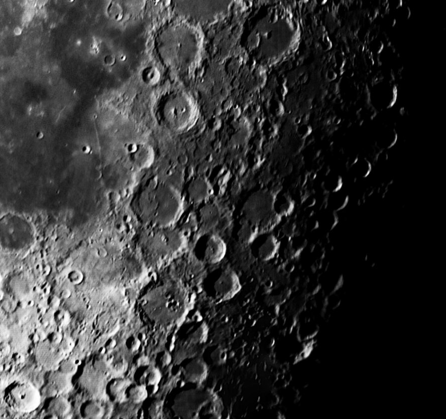 Straight Wall & Craters Pitatus - Purbach & Deslandres - 