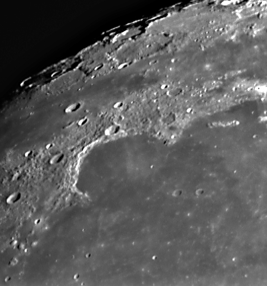 Sinus Iridum  &  bottom Mare Imbrium